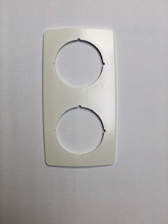 PLACA PARA 2 ELEMENTOS SIMON 32 32620