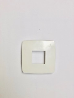 PLACA CUADRADA 1 ELEMENTO SIMON 32 32910